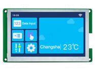 Display: TFT; 4.3"; 480x800; Illumin: LED; 16MBFLASH; RGB; 300cd/m2 Dwin Technology
