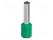 Tip: bootlace ferrule; insulated; copper; 6mm2; Bit len: 12mm PHOENIX CONTACT