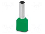 Tip: bootlace ferrule; insulated,double; copper; 6mm2; tinned PHOENIX CONTACT