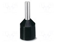 Tip: bootlace ferrule; insulated; copper; 1.5mm2; Bit len: 8mm PHOENIX CONTACT