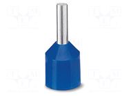 Tip: bootlace ferrule; insulated; copper; 2.5mm2; Bit len: 8mm PHOENIX CONTACT