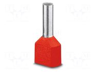 Tip: bootlace ferrule; insulated,double; copper; 10mm2; tinned PHOENIX CONTACT