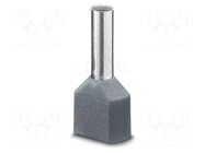 Tip: bootlace ferrule; insulated,double; copper; 4mm2; tinned PHOENIX CONTACT