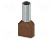 Tip: bootlace ferrule; insulated,double; copper; 10mm2; tinned PHOENIX CONTACT