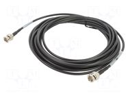 Cable; 7m; BNC male,both sides; black; straight; 0÷40°C; 75Ω 3M