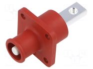 Connector: DC supply; socket; ES-120A; 1.5kV; PIN: 1; screw; 25mm2 DEGSON ELECTRONICS