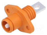 Connector: DC supply; socket; ES-50A; 1kV; PIN: 1; screw; 6mm2; 50A DEGSON ELECTRONICS