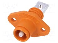 Connector: DC supply; socket; ES-70A; 1kV; PIN: 1; screw; 10mm2; 70A DEGSON ELECTRONICS
