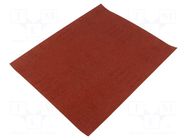 Cleaning cloth: sandpaper; Granularity: 180; 230x280mm PG PROFESSIONAL