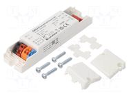 Power supply: switching; LED; 12÷48VDC; IP20; 120x30x22mm; <120mW Lunatone GmbH