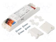 Power supply: switching; LED; 12÷48VDC; IP20; 120x30x22mm; <120mW Lunatone GmbH