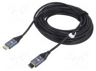 Cable; HDMI plug,both sides; PVC; HDCP 2.2,HDMI 2.1,optical GOOBAY