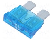 Fuse: fuse; 15A; 32VDC; automotive; 19.09mm; 19.09x5.12x18.87mm ELED