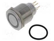 Switch: vandal resistant; Pos: 2; SPDT; 3A/220VAC; 5A/24VDC; IP65 ONPOW