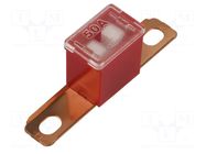 Fuse: fuse; 50A; 32VDC; automotive; 62mm; 62x15.2x22.2mm ELED
