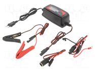 Charger: microprocessor-based; AGM,GEL,acid-lead,Li-FePO4 Everpower