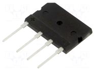 Bridge rectifier: single-phase; Urmax: 400V; If: 35A; Ifsm: 420A SIRECTIFIER