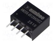 Converter: DC/DC; 2W; Uin: 4.5÷5.5VDC; Uout: 12VDC; Iout: 167mA; SIP4 AIMTEC
