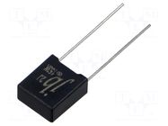 Capacitor: polyester; 15nF; 630VDC; ±10%; 11x5x10mm; MKT; THT SR PASSIVES