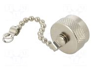Protection cover; IP67; chain; Application: N socket GCT