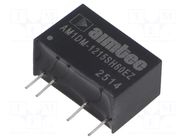 Converter: DC/DC; 1W; Uin: 10.8÷13.2VDC; Uout: 15VDC; Iout: 67mA AIMTEC