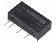 Converter: DC/DC; 2W; Uin: 10.8÷13.2VDC; Uout: 24VDC; Iout: 84mA AIMTEC