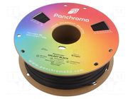 Filament: PLA; 1.75mm; galaxy black; 190÷230°C; 1kg; Panchroma™ POLYMAKER