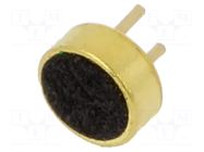 Microphone; electret; 100Hz÷10kHz; 2.2kΩ; -42dB; Ø4x1.5mm; 500uA Same Sky