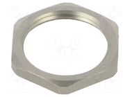 Nut; PG13,5; stainless steel; 24mm; Thread: PG; KM-INOX HELUKABEL