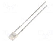 LED; green; rectangular; 2x3x4mm; bipolar; 750÷1120mcd; 100°; 20mA OPTOSUPPLY