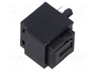 Connector: optical (Toslink); socket,receiver fiber optic; THT CLIFF