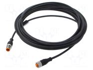 Cable: for sensors/automation; M12; PIN: 4; 10m; plug; 230VDC; 4A LUMBERG AUTOMATION