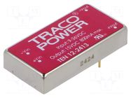 Converter: DC/DC; 12W; Uin: 9÷36VDC; Uout: 15VDC; Iout: 800mA; 2"x1" TRACO POWER