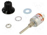 Switch: rotary; Pos: 8; 2A/125VAC; 1A/30VDC; Poles number: 1; MR NKK SWITCHES