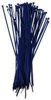 CABLE TIE, BLUE, 390X4.7MM, PK100