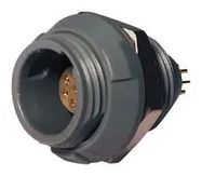 CIRCULAR CONNECTOR, 7POS, RCPT, PANEL