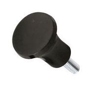 KNOB, ROUND, THREADED, 27.69MM