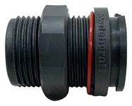 CIRCULAR CONNECTOR, RCPT, 4POS, SCREW