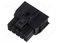 Connector: wire-board; plug; female; PIN: 10; Nano-Fit; UL94V-0 MOLEX