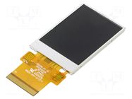 Display: TFT; 2"; 240x320; Illumin: LED; Dim: 52.1x35.8x2.65mm DISPLAY ELEKTRONIK
