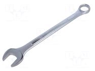 Wrench; bent,combination spanner; 34mm; Chrom-vanadium steel KING TONY