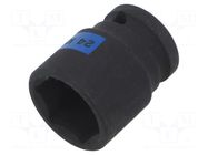Socket; socket spanner,impact; 24mm; 1/2"; short KING TONY