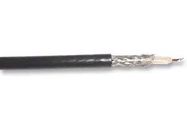 CABLE, COAX, RG174/U, BLACK, 305M