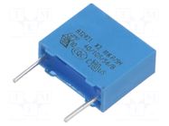 Capacitor: polypropylene; X2; 47nF; 305VAC; 5x11x13mm; THT; ±10% EPCOS