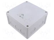 Enclosure: junction box; X: 152mm; Y: 152mm; Z: 85mm; polycarbonate SPELSBERG