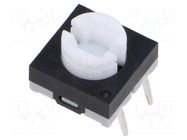 Microswitch TACT; SPST-NO; Pos: 2; 0.125A/24VDC; THT; none; 2.65N NKK SWITCHES