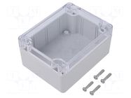 Enclosure: multipurpose; X: 90mm; Y: 115mm; Z: 55mm; polycarbonate GAINTA