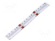 COB LED tape; RGBW; LED/m: 840; 12mm; white PCB; IP20; 180°; 16W/m IPIXEL LED