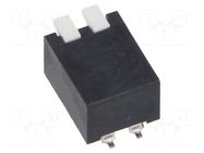Switch: DIP-SWITCH; Poles number: 2; OFF-ON; 25mA/24VDC; Pos: 2/2 ECE