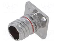 Connector: military; socket; male; PIN: 6; straight; crimped; 5A AMPHENOL AIR
